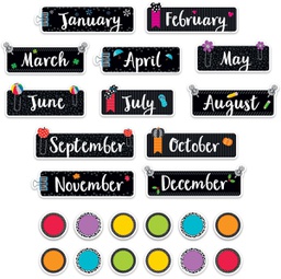 [CTPX1172] BOLD &amp; BRIGHT MONTH HEADLINES MINI BULLETIN BOARD (24pcs)