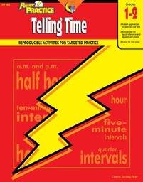 [CTP8352] Power Practice Telling Time (Gr:1-2)