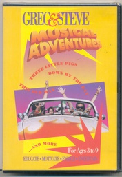 [CTPX012D] Musical Adventures DVD (3-9yrs)(NTSC)
