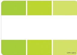 [CTPX0716] LIME GREEN PAINT CHIP LABELS (7.5cm)    (36 pcs)