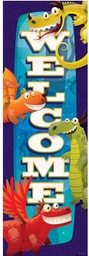[EPX387] Dragon Welcome! Banner (47.6''x3.5'')(121cmx9cm) (1pc)