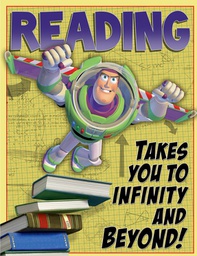 [EUX837008] TOY STORY READING TO INFINITY (17''X22'')(43cmx55cm) POSTER