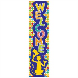 [EUX849278] DR SEUSS SPOT SEUSS WELCOME BANNER VERTICAL (4ft=1.2m) (1pc)