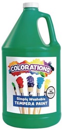 [GWSTGR128] Colorations SIMPLY WASHABLE TEMPERA GALLON GREEN (128oz=3.7L)