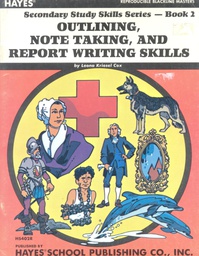 [HS402R] Outlining Note Taking &amp; Report Writing Secondary Study Skills - Bk 2 (7+yrs)