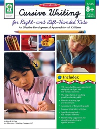 [KE804073] Cursive Writing for Right- and Left-Handed Kids Book (8+yrs)