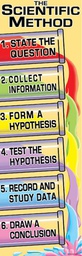 [MCXV1619] The Scientific Method Colossal Poster Middle /Upper Grades BB Set   (11 sub title)