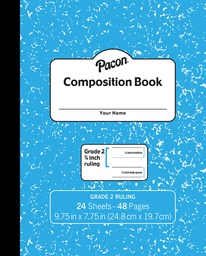 [PMMK37138] BLUE MARBLE COMPOSITION (9.75"x7.75")(24.7cmx19.6cm) Gr2 (24 sheets)