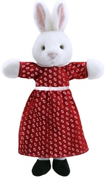 [PUCX009907] DRESSED ANIMAL PUPPETS MRS RABBIT