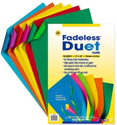 [PX0056554] FADELESS DUO SIDE (12''X18'')(30.4cmx45.7cm) ASST (30CT)