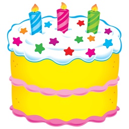 [TX10092] Birthday Cake Accents (15.5cm)    (36 sheets)