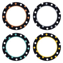 [T10672] I  Metal Dot Circles Classic Accent Variety pack  (5.5''(13.9cm) (36 pcs)