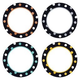 [T10672] I*Metal Dot Circles Classic Accent Variety pack  (5.5''(13.9cm) (36 pcs)