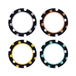 [T10734] I  Metal Dot Circles Mini Accents  (3'' (7.6cm) (36pcs)