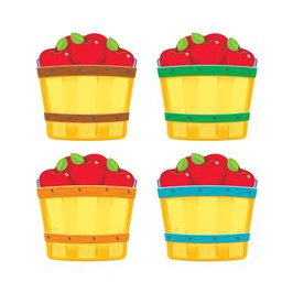 [TX10855] Apple Baskets Mini Accents (6 designs/6 each 3''(7.5cm) (36 pcs)