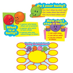 [T8213] Let's Talk About Bullying BB Set  (26&quot;x17.5&quot;(66cmx17.5cm) (4pcs)