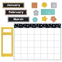 [T8428] I  Metal Wipe-Off Calendar BB Set    ( (30pcs)