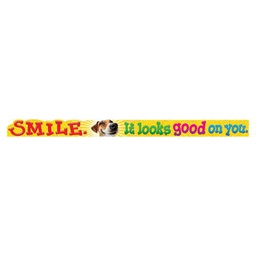 [TA25205] SMILE. It looks good on you. Banner (10ft (3m) (1pc)