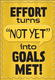 [TA67098] Effort Turns Not Yet into…Poster (13.3''x19''(33.7cmx48cm)