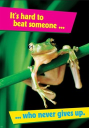 [TA67253] It's hard to beat someone… Poster (13.3''x19''(33.7cmx48cm)