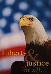 [TAX67135] Liberty and justice for all... Poster (19&quot;x13.3&quot; (48cm x 33.7cm) (8-10yrs)