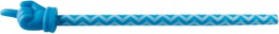 [TCR20676] Aqua Chevron Hand Pointer (15.5''(39.3cm)