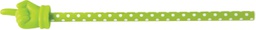 [TCR20679] Lime Polka Dots Hand Pointer (15.5''(39.3cm)