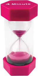 [TCRX20700] Sand Timer - Large 4 Minute ( 3.25”x 6.3”)(8.2cmx16cm)