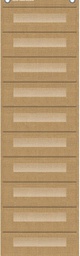 [TCR20840] Burlap 10 Pocket File Storage Pocket Chart (14'' x 58'')(35.5cmx147.3cm)