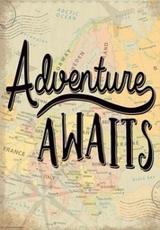 [TCR7432] Adventure Awaits Positive Poster 13.3''x19''(33.7cmx48.cm)