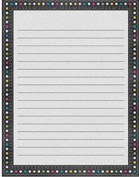 [TCR7532] Chalkboard Brights Lined Chart 17''X22''(43cmx55cm)