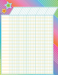 [TCRX7935] Colorful Vibes Incentive Chart (17''x22'')(43cmx55.8cm)
