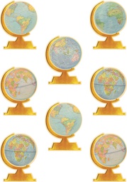 [TCR8641] Travel the Map Globes Accents 6''(15.2cm) (30pcs)