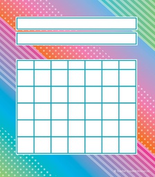 [TCRX8784] Colorful Vibes Incentive Charts pad (13.3cmx15.2cm)(36pcs)