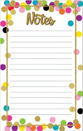 [TCR8893] Confetti Notepad (5.25''x8.25'')(13.3cmx20.9cm)(50sheets)