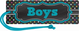 [TCRX77278] Chalkboard Brights Magnetic Boys Pass 17cmx 5.5cm(1 pc)