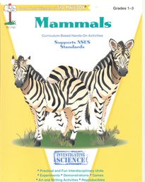 [TEC1742] INVESTIGATING SCIENCE - MAMMALS(Gr:1-3)