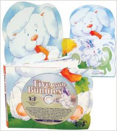 [TW1066CD] FIVE LITTLE BUNNIES (5-6yrs)