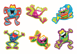 [TX10844] Frog-tastic! Mini Accent Variety pack 6 designs (3'' (7.5cm) (36 pcs)