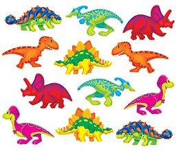 [TX10865] Dino-Mite Pals Mini Accent Variety pack12 design 3''(7.5cm) (36 pcs)