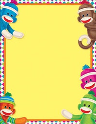 [TX38470] Sock Monkeys Chart (55cmx 43cm)