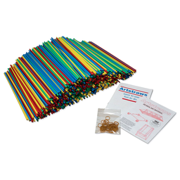 [PXAC9231] ARTSTRAWS PAPER TUBES 6 mm COLORED (900pcs)(3+yrs)
