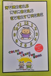 [TCCXWLK1] NUMBERS, NUMBERS, EVERYWHERE (Gr:PreK) Coloring Book