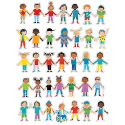 [CD120625] ALL ARE WELCOME KIDS Accents (5.5''=)(13.9cm) (36 pcs)