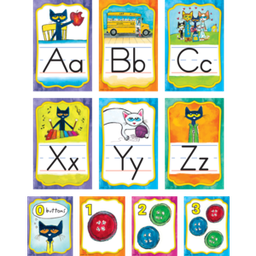 [EP63950] Pete the Cat Alphabet Bulletin Board (37pcs)