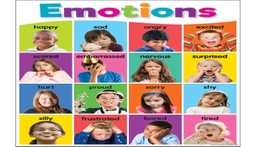 [TCR7107] Colorful Emotions Chart 17&quot; x 22&quot; (43cm x 56 cm)