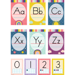 [TCR9020] Oh Happy Day Alphabet Bulletin Board Set(37pcs)