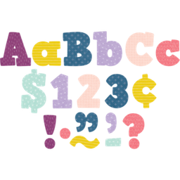 [TCR9037] Oh Happy Day Bold Block (4&quot;-10cm) Letters Combo Pack (230pcs)