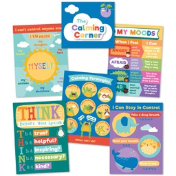 [CD110442] Calming Strategies Chart Set   (7pcs)