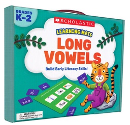 [9781338239591] LEARNING MATS:  LONG VOWELS (Gr K-2) (74pcs)